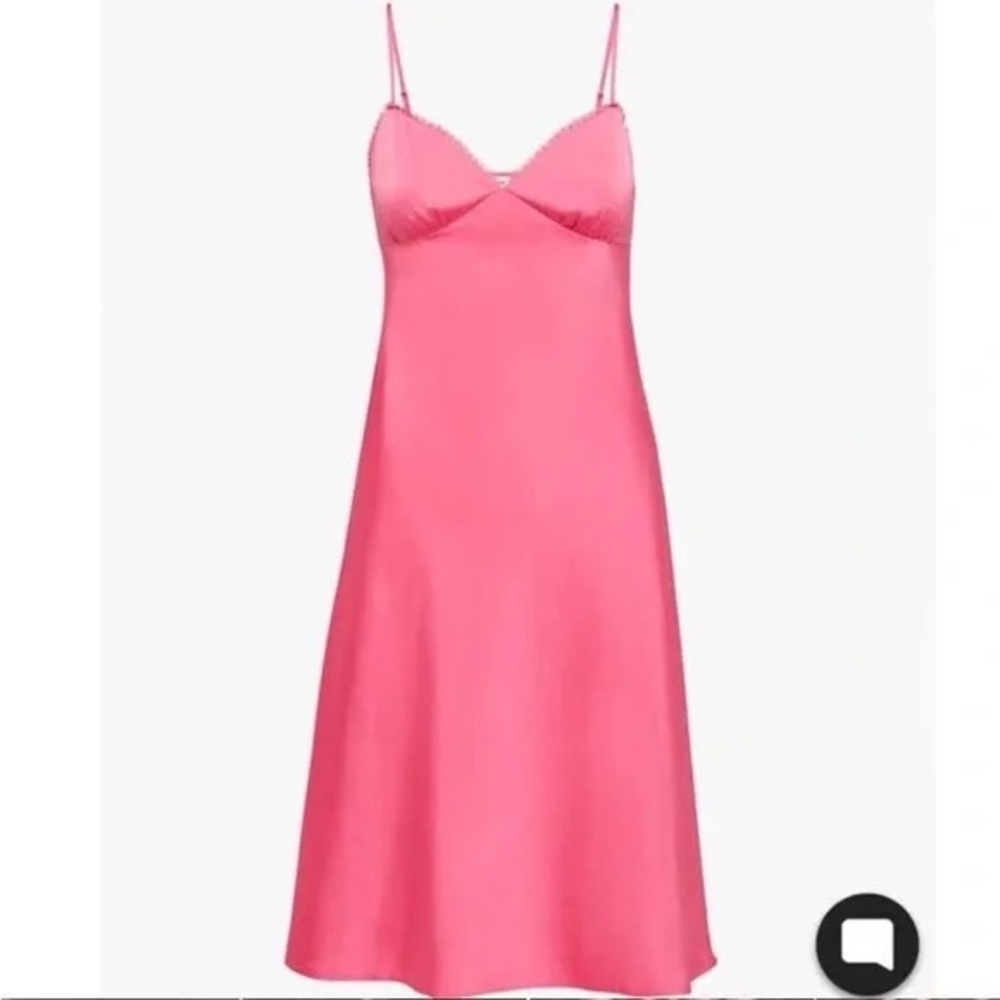 Aritzia Sunday Best Rae Midi Dress Pink